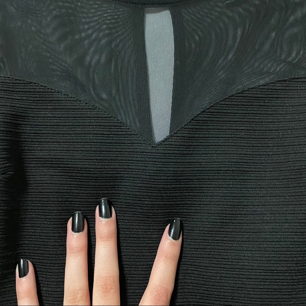 💣 mesh sweetheart skater dress - Picture 5 of 6